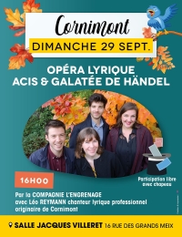 Opéra Lyrique Acis &amp; Galatée de Händel