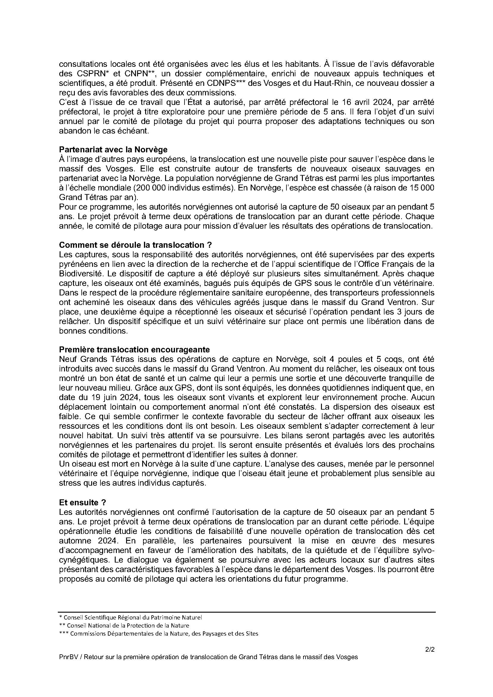 Note Info Transloc GrandTétras Page 2
