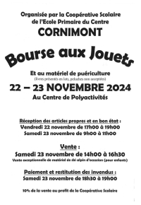 Bourse aux jouets